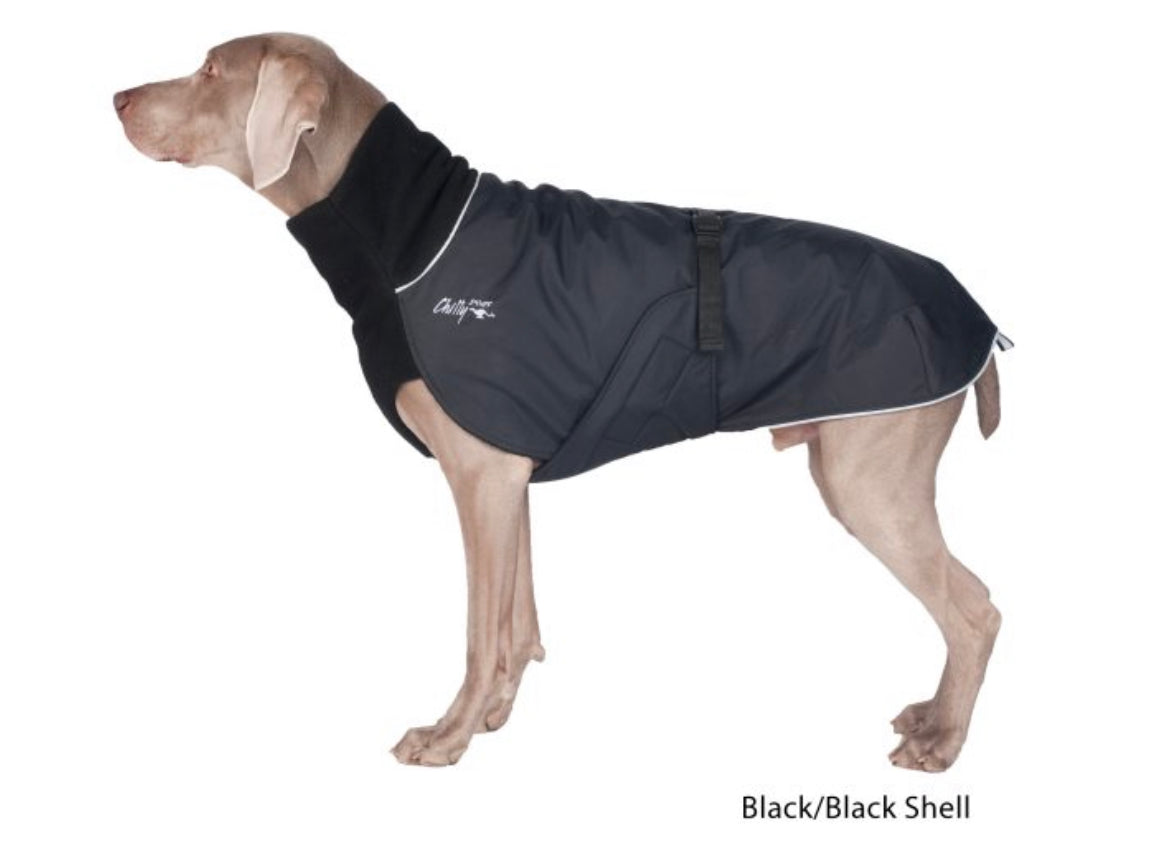 Chilly Dogs Great White North Coat Black